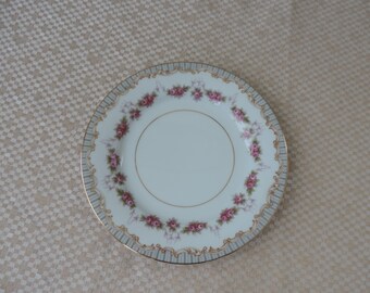 Noritake China 5201 Ridgewood 8 Bread and Butter Plates Vintage