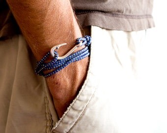 Hook Bracelet, Fishing Gifts For Men, Fish Hook Bracelet, Fishing Bracelet. Tom Hope Style