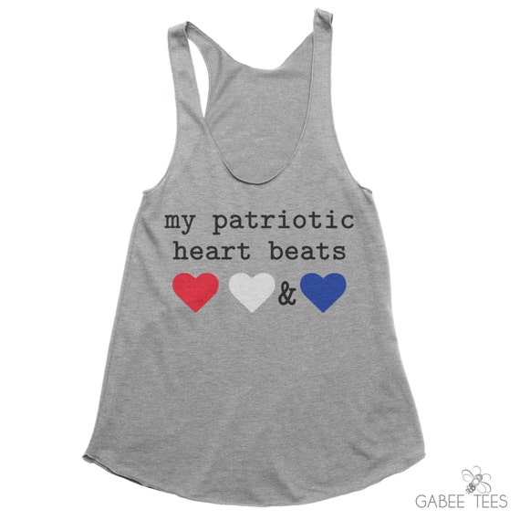 My Patriotic Heart Beats Red, White & Blue