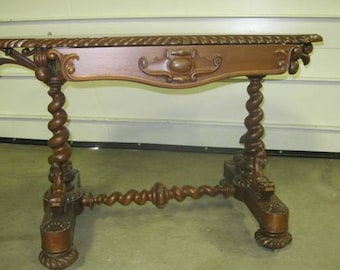 Ornate Antique Hall Table