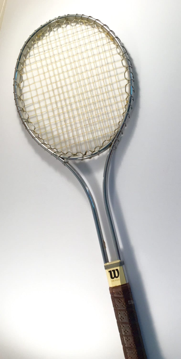 Vintage Wilson tennis racket metal tennis racket tennis