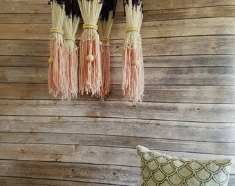 Boho Baby Mobile, Hanging Mobile, Boho chic, Baby Girl Mobile, Tribal Nursery, baby chandelier, bohemian, boho nursery decor, custom nursery