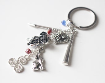 Teen Wolf Inspired Keychain