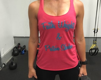 ladies free protein shake shirt