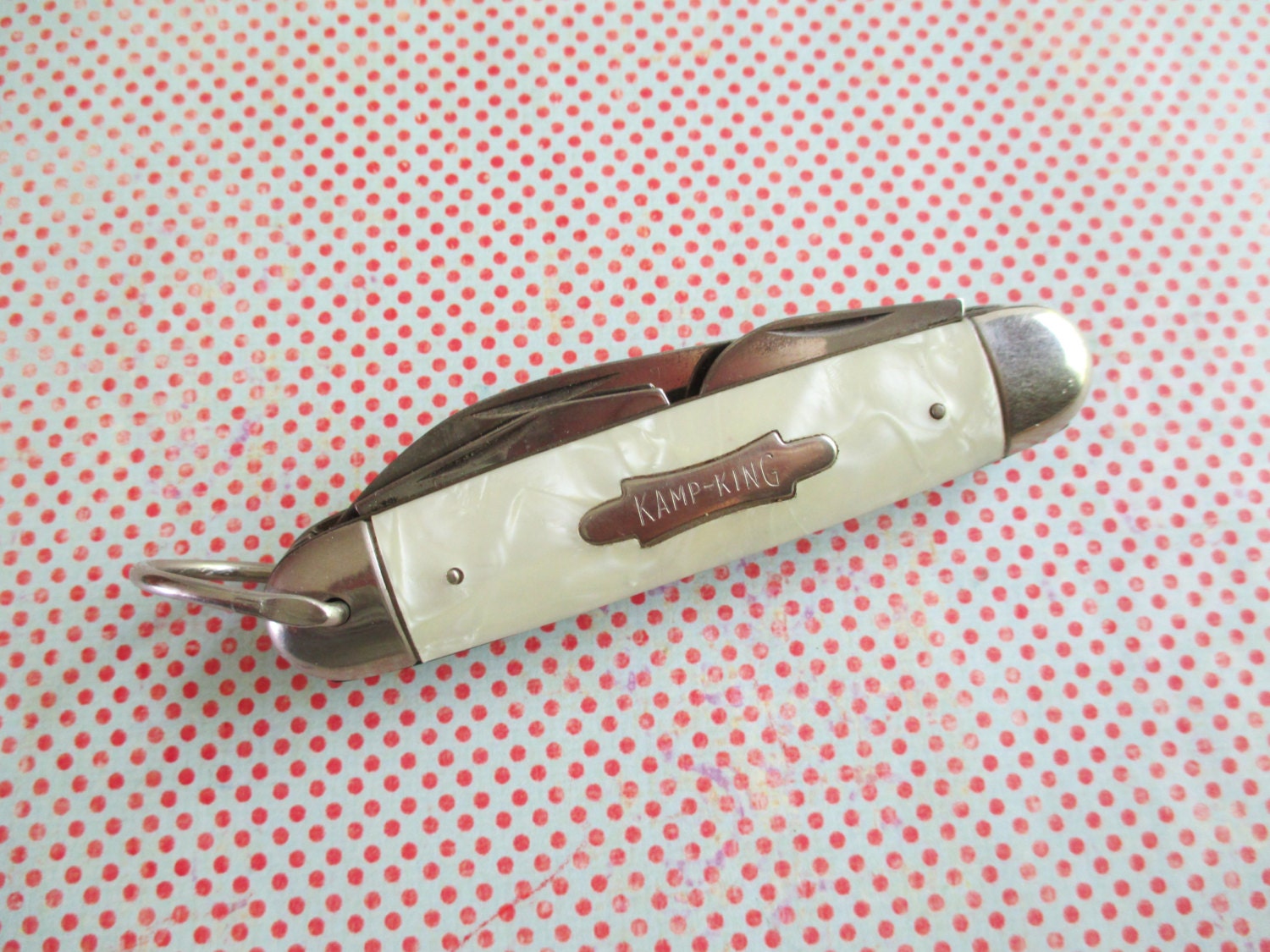 Vintage Imperial Folding Kamp King Pocket Knife by 5and10vintage