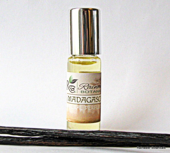 Madagascar Natural Perfume Oil by RainwaterBotanicals on Etsy