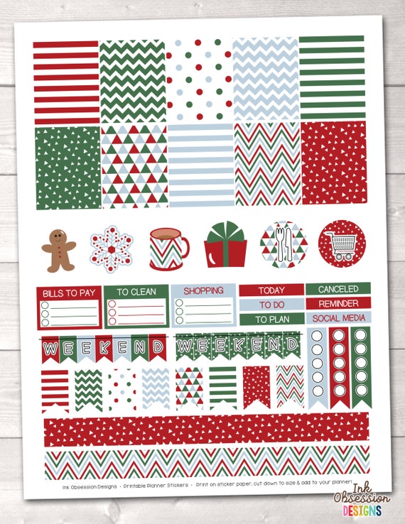 printable-christmas-planner-stickers-red-green-blue-holiday-planner