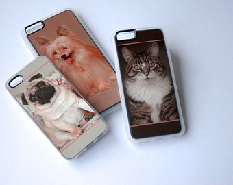 Custom Photo Phone Case, iPhone 6 Case, iPhone 6s Case, iPhone 5s case, iPhone 6 Plus Case, iPhone 6s Plus, 5, 5c, 6, SE Case, Clear