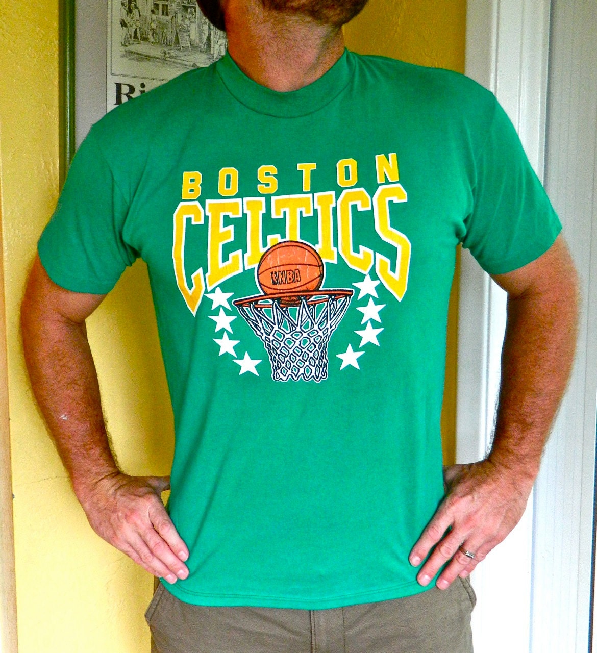 boston celtics vintage shirt