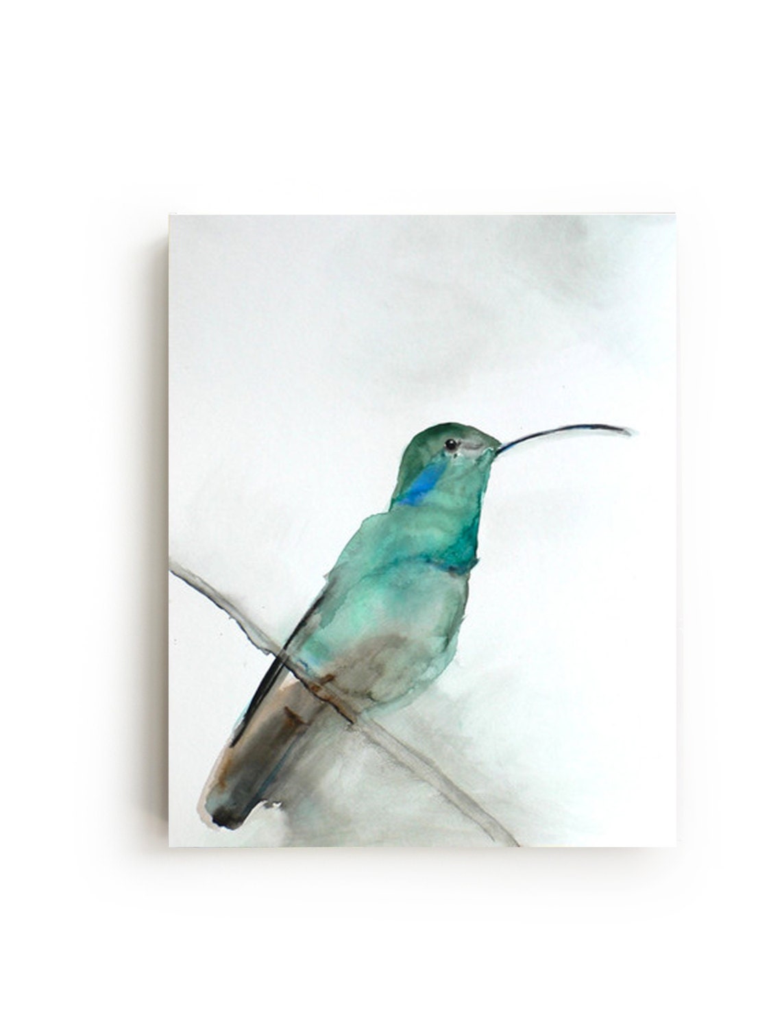 Hummingbird Canvas Print Large Wall Art Bright Home Decor
