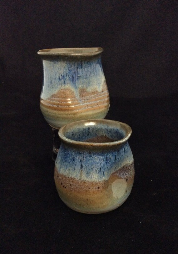 Thumblers (Small)/ handmade/ Ocean landscape Glaze