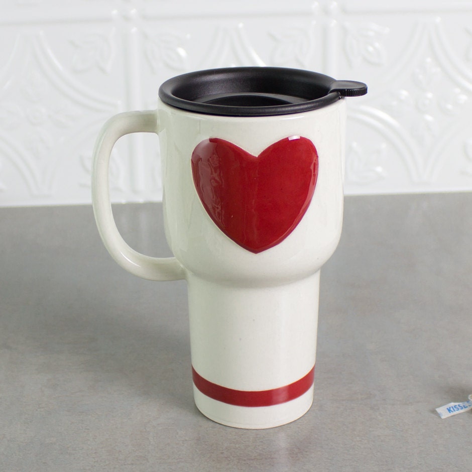 heart travel cups