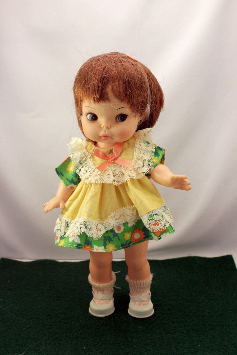 1960s Horsman Doll Painted Eyes 10 inch by MothersMiniTreasures