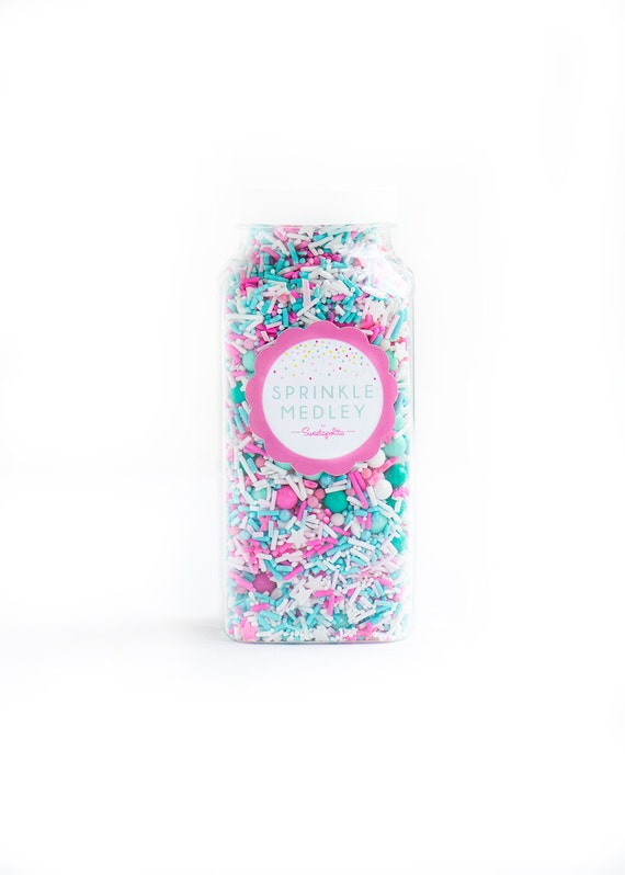 Jersey Shore Sprinkle Medley Pastel Sprinkles Pink and