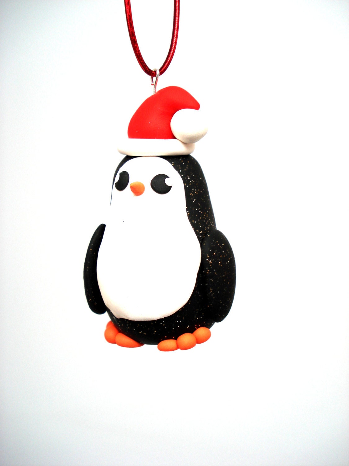 penguin ornament polymer clay christmas ornaments penguin ornament polymer clay christmas ornaments