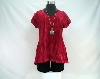 Girls Yellow Mirror Work Top With Shibori Palazzo
