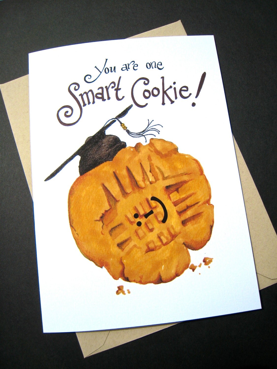 smart cookie graduation card funny graduation card card
