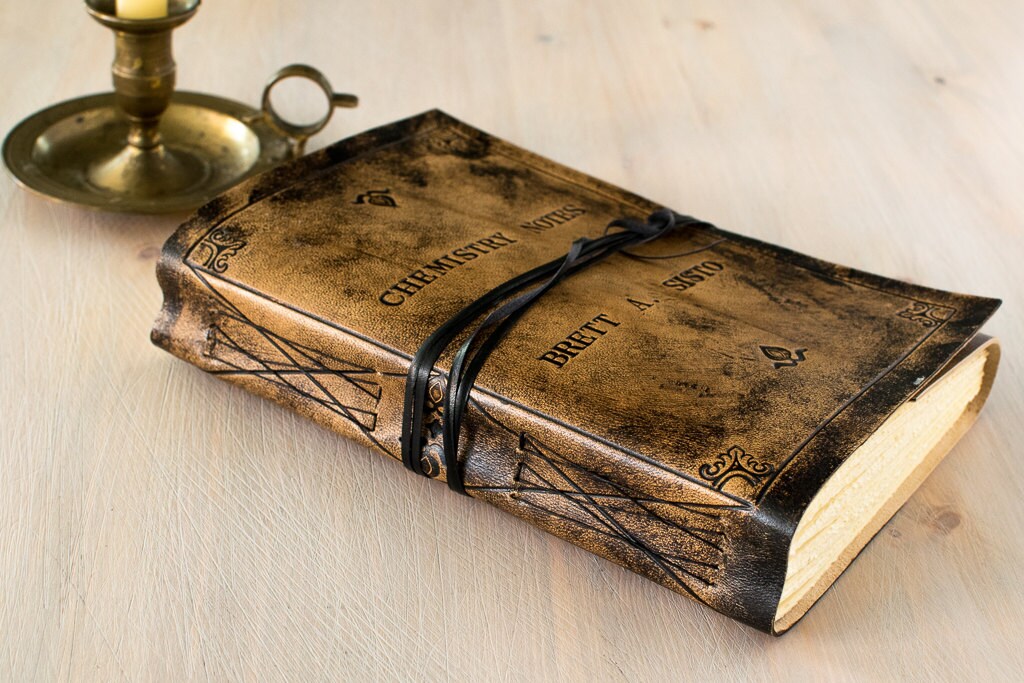 Custom made writing journals