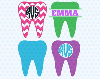 Dentist Tooth SVG, Teeth SVG, Dentist SVG Files, Svg Files, Silhouette, Cricut, Cut Files
