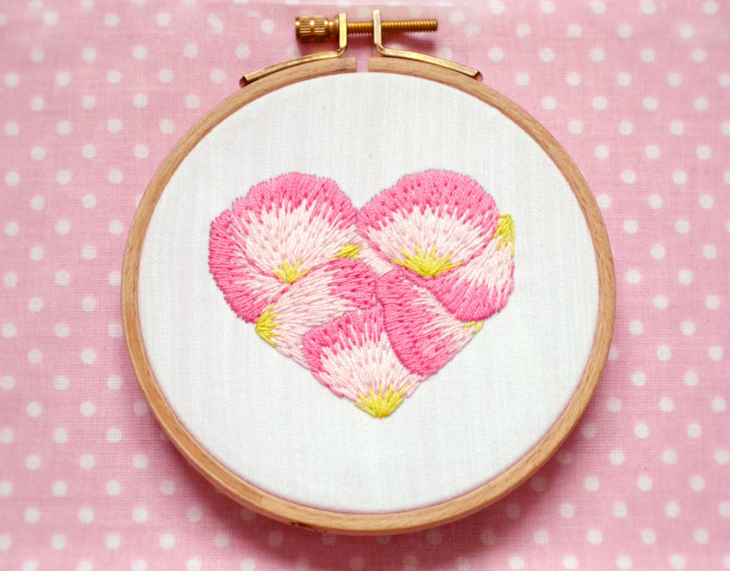 Diy valentines hand embroidery patterns heart embroidery