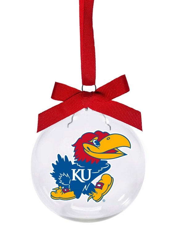 kansas university ku jayhawk christmas ornament kansas university ku jayhawk christmas ornament