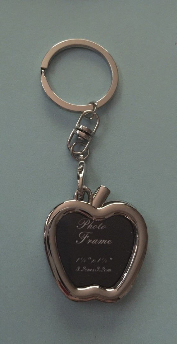 Apple Keychain by JewelryandStuffbyLis on Etsy