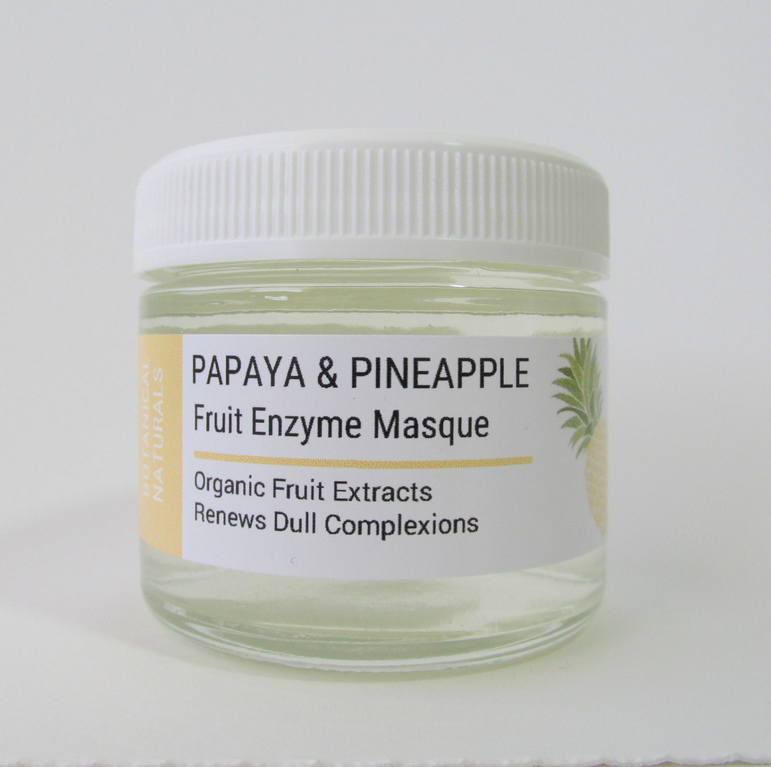 Papaya & Pineapple Enzyme Face Mask Exfoliating Facial Mask