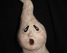 Cute &amp; Creepy Scary Spooky <b>Ghost Spirit</b> One of a Kind Paper Clay 9&quot; <b>...</b> - il_214x170.845768162_14ue