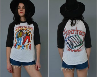 T-shirt Supertramp – Unisexe Adulte, Multicolore, Neuf Avec étiquettes