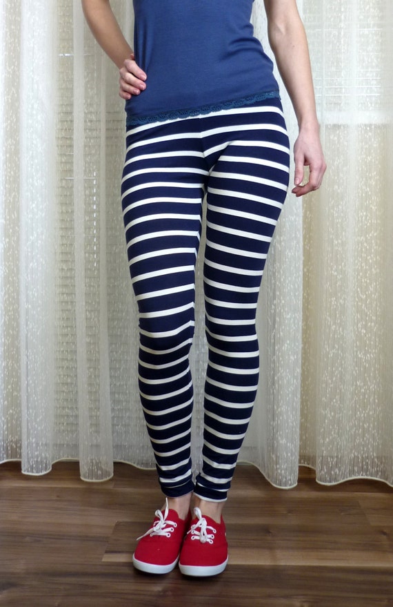 striped yoga leggings