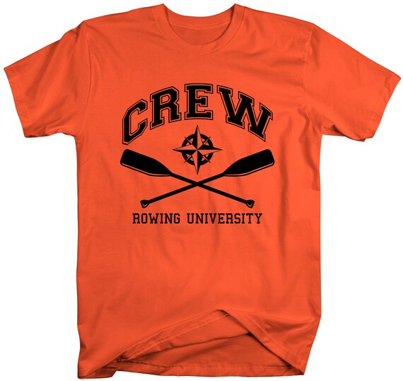 Items similar to Rowing Shirt Crew TShirt Rowing University Nautical