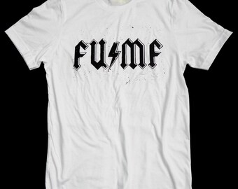 AC DC Band T-shirt 'FUMF' Rock-n-Roll F#%k You MuthaF#*@a - Unisex T-Shirt