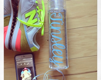 Personalized 32oz Clear Water Bottle