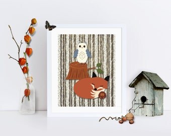 Woodland Group 1 Nursery Decor