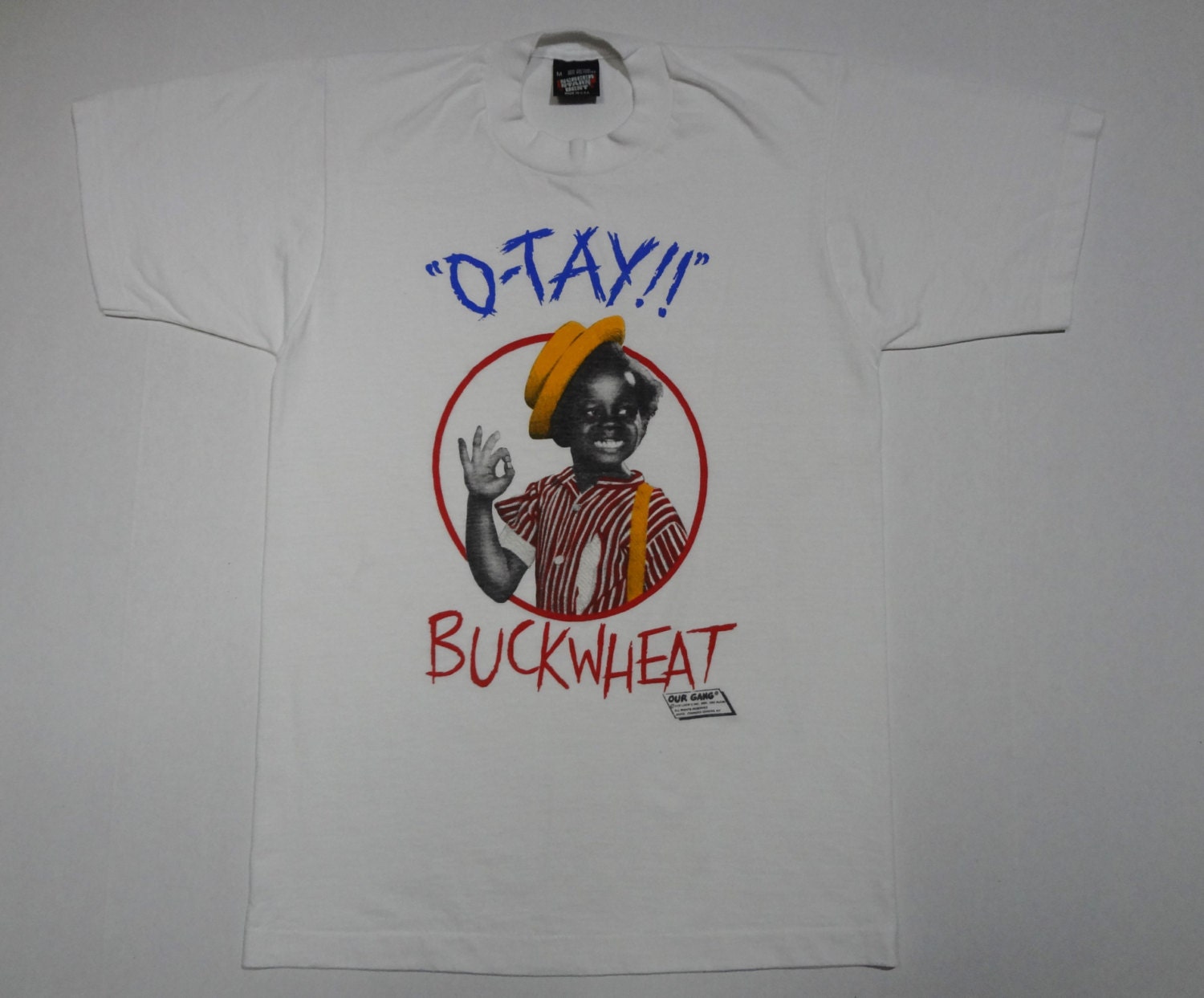Buckwheat O-Tay T-Shirt Vintage 1980s M The