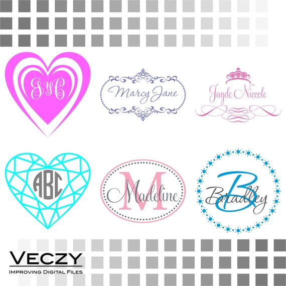 Download Svg files for cricut cricut downloads monogram frame svg ...