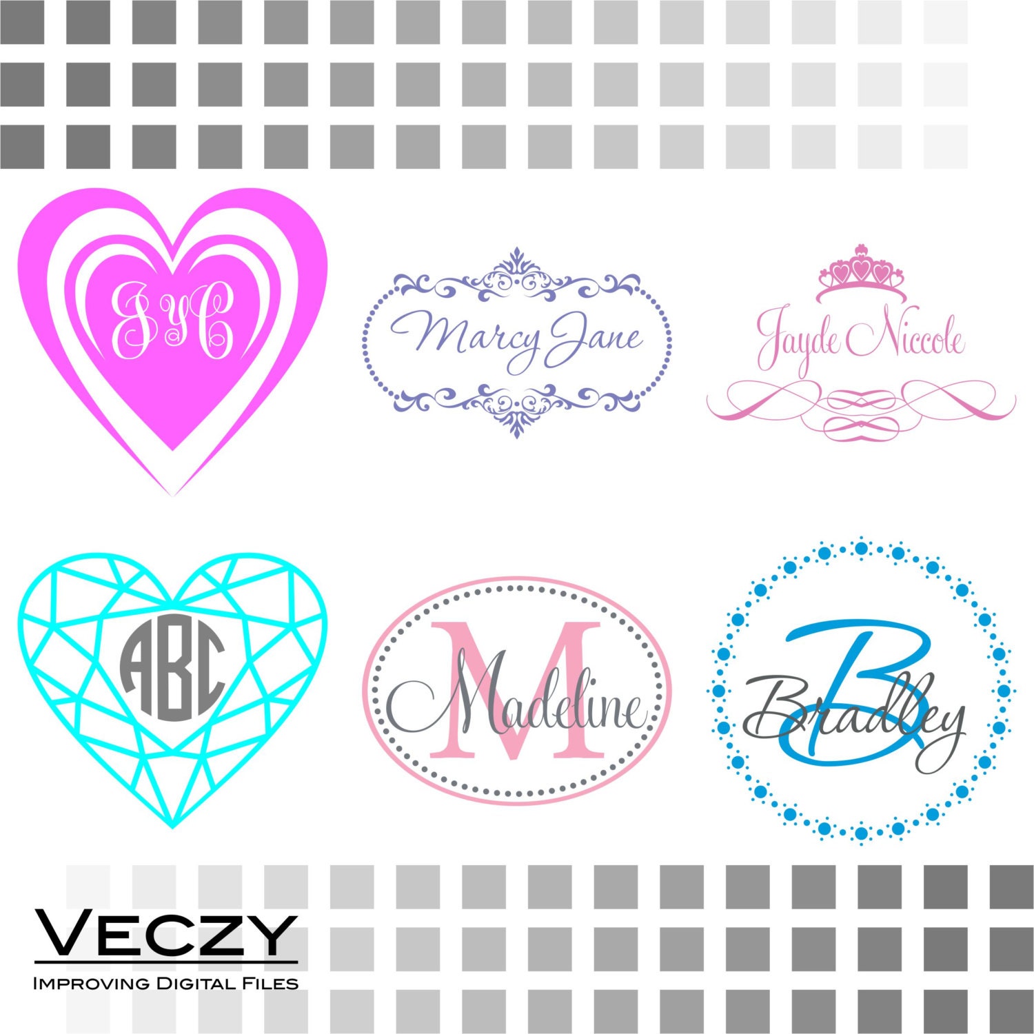 Svg files for cricut cricut downloads monogram frame svg ...