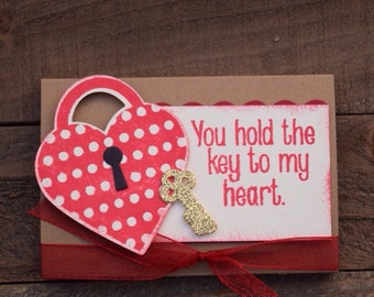 Valentine Party Favor, Classroom Valentines, Valentine Gifts, Valentine Teacher Gift, Heart Valentine Gum Holder (Set of 12)