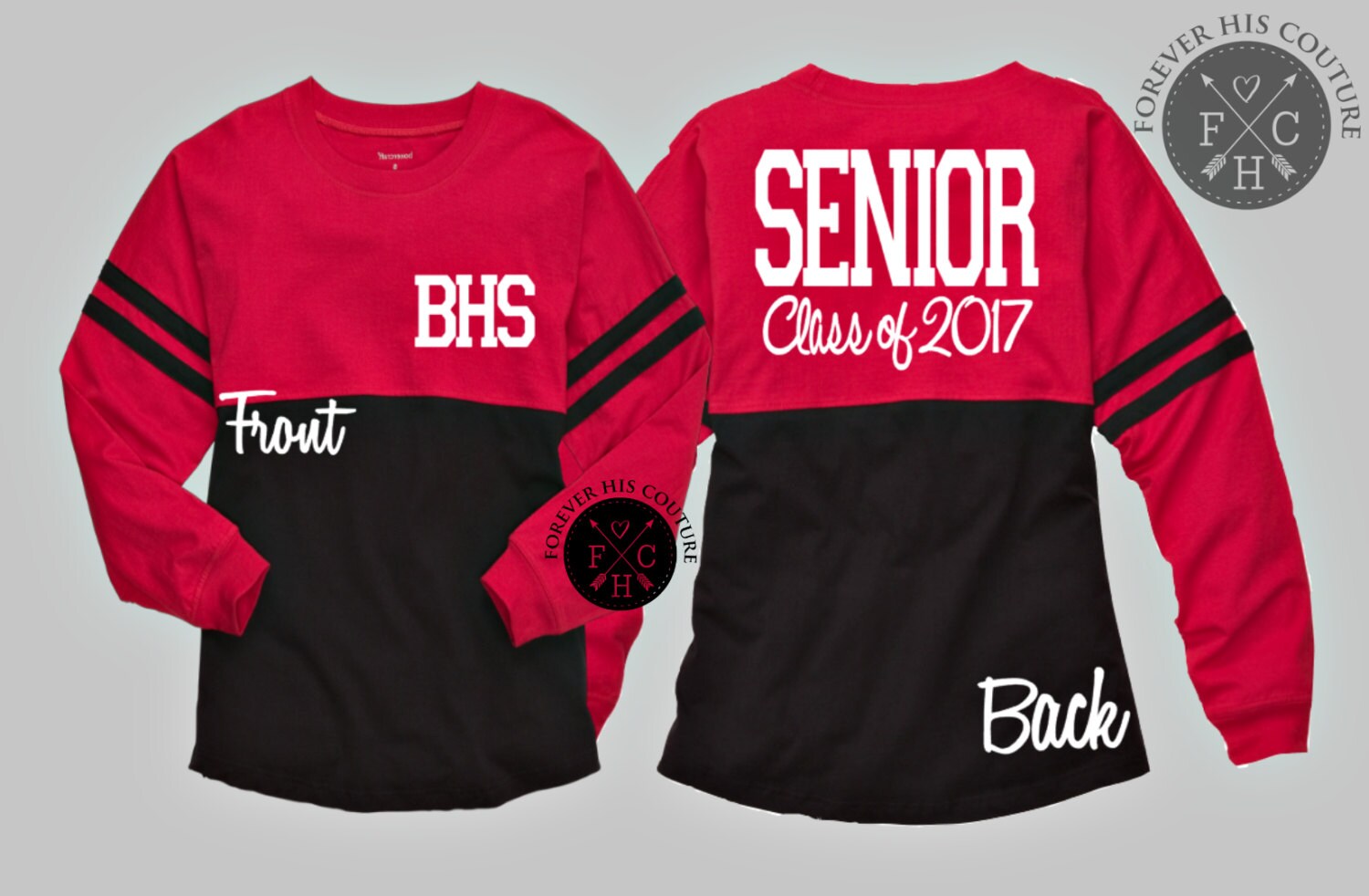 Class of 2017 Pom Pom Jersey monogram jersey Freshman