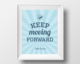 Moving Wall Art keep moving forward | etsy Moving Wall Art keep moving forward | etsy