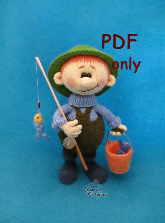 Fisherman crochet pattern pdf by on Etsy