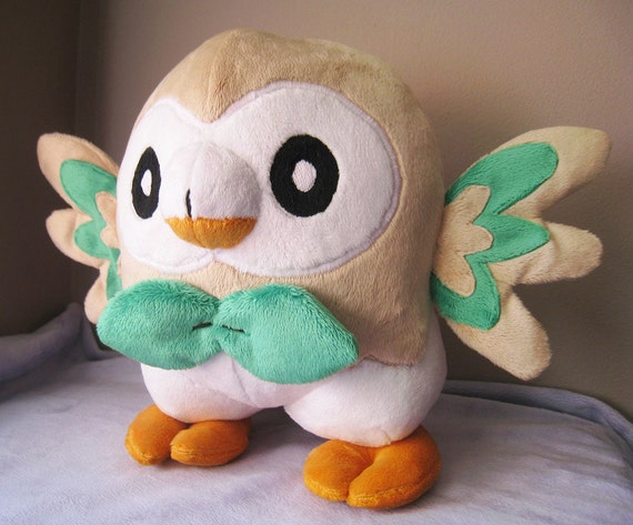 rowlet pokemon plush