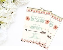 Popular items for tribal baby shower on Etsy