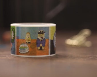 MT Washi Tape Prints MT x Mizumaru Anzai MT Masking Tape (MTANZI02)
