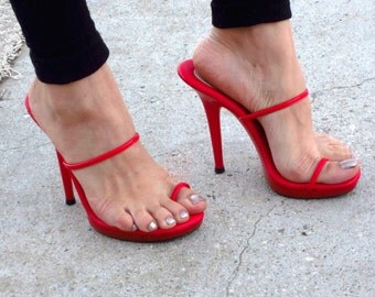 high heel thong