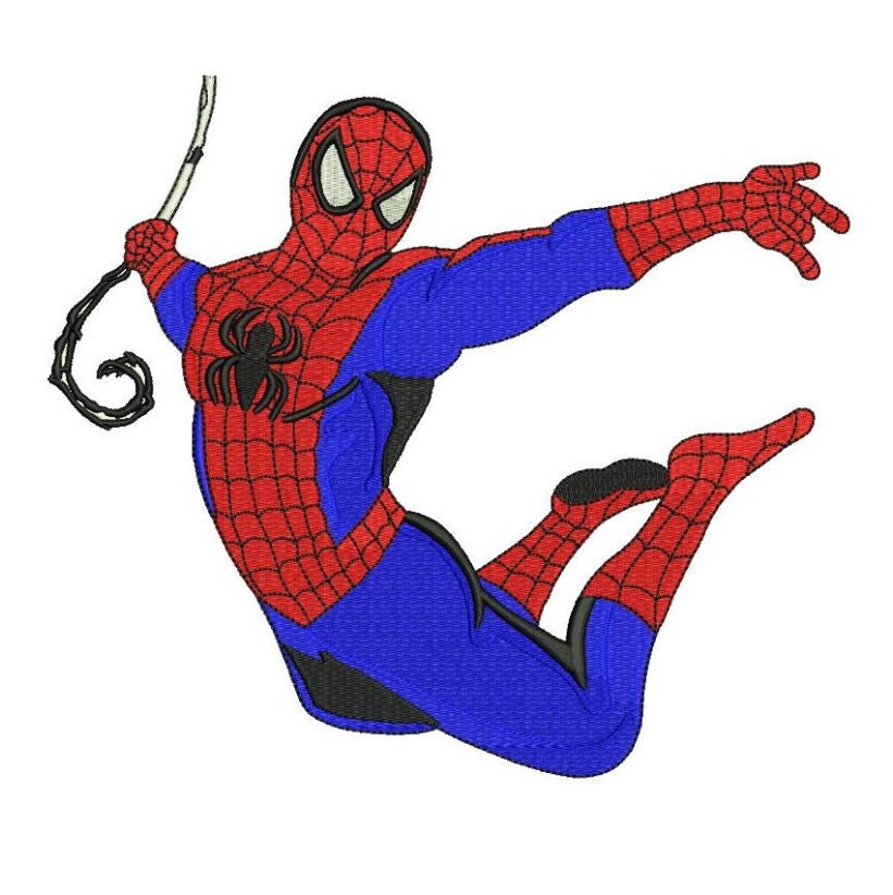Spiderman Embroidery Pattern | spiderman filled embroidery pattern 4 sizes machine embroidery Spiderman Embroidery Pattern | spiderman filled embroidery pattern 4 sizes machine embroidery