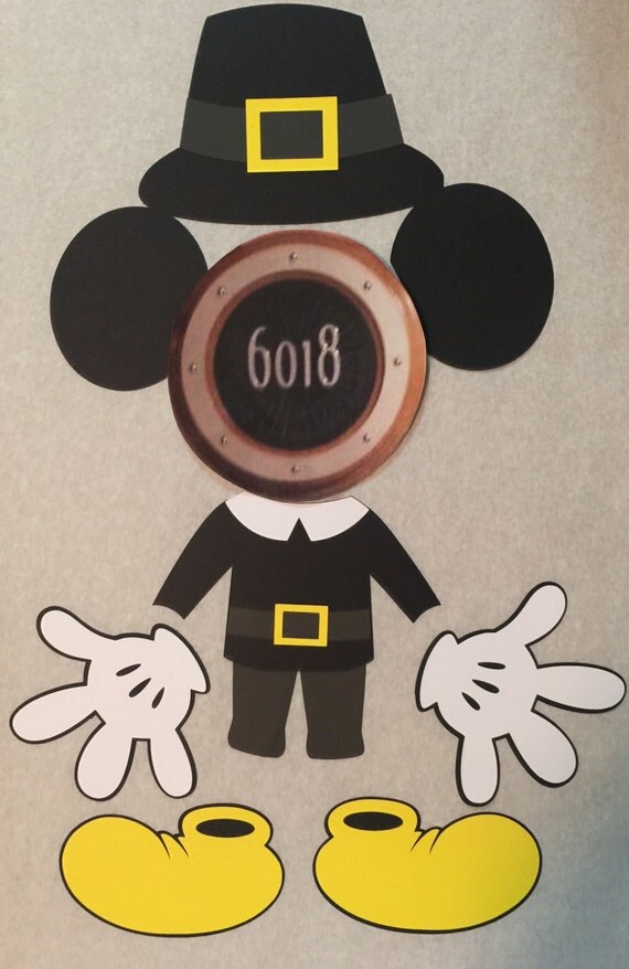 mickey mouse pilgrim plush