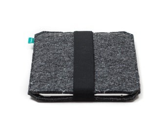 Kindle paperwhite cover, ebook reader case, Kindle Fire HD sleeve, Kobo Glo HD, vegan felt case, Gopher