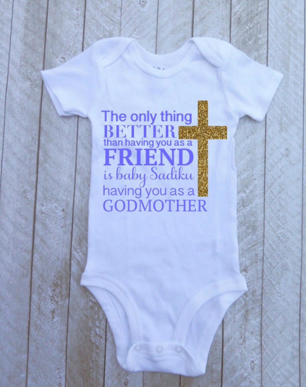 personalized godparent onesie godmother onesie by personalized godparent onesie godmother onesie by