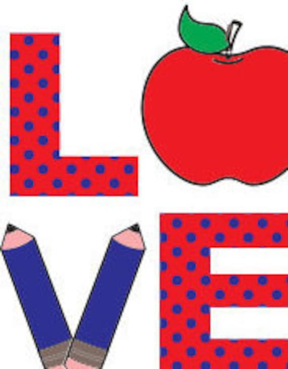 Download Teachers Love Pencil Apple SVG DXF Cutting File